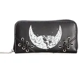 Banned Chanters Geldbörse Damen schwarz