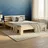 Homestyle4u Holzbett 120 x 200 cm H2 Braun