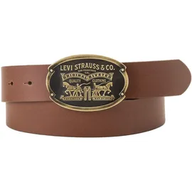 Levi's Herrengürtel Leder braun 100 cm