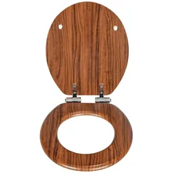 WENKO WC-Sitz Mod. Chestnut Braun