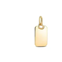 Pandora Rechteck Anhänger gold 368611C00