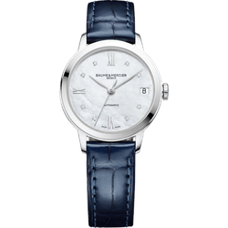 Baume & Mercier Classima Lady 31mm M0A10545 - perlmutt,shiny blue - 31mm