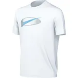 Nike Unisex Kinder T-Shirt Sportswear, White, DX9523-100, XS
