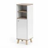 Vicco Senyo Midischrank 30 x 95 x 32 cm Weiß
