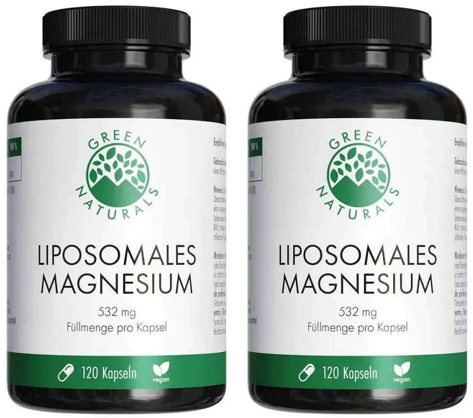 Green Naturals Magnesiumcitrat Liposomal Veg.kaps.