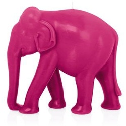 Wiedemann Kerzen Wachsobjekt, Tierobjekt Kerze Elefant Pink, 195 x 220 mm, 1 Stück