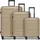 Redolz Essentials 11 Koffer-Set 3-tlg. beige