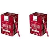 Xucker Premium Sticks mit Xylit - Birkenzucker von Xucker I 50 Sticks I Kristallzucker Ersatz für Unterwegs I 40% weniger Kalorien als Zucker I zuckerfrei Süßen (Packung mit 2)