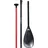 Aqua Marina Paddel Sports III 175-220 cm Aluminium Schwarz/Rot