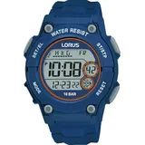 LORUS Chronograph R2331PX9, Armbanduhr, Quarzuhr, Herrenuhr,Damenuhr,Stoppfunktion, Digitalanzeige blau