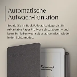reMarkable Book Folio für reMarkable Paper Pro Move Grau