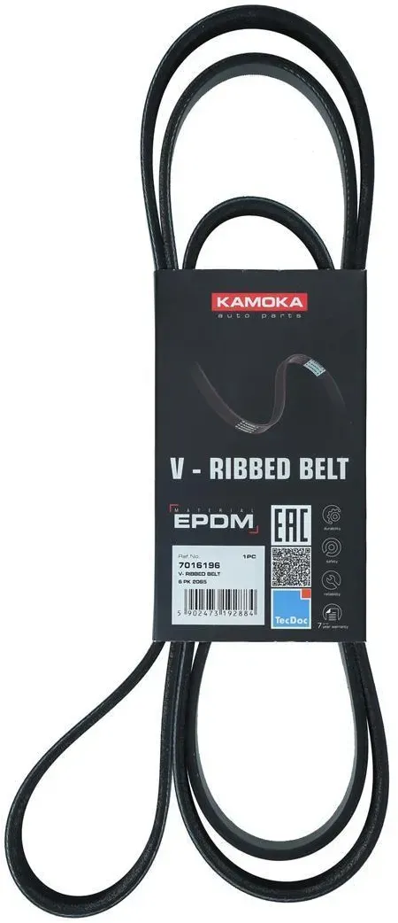 KAMOKA Keilrippenriemen 7016196 für Volvo Opel GM Mercedes BMW LAND ROVER RAM
