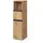 Vicco Torren Midischrank 30 x 112,6 x 35 cm Braun