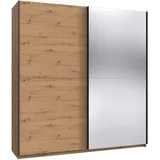 WIMEX Schiebetürenschrank Mugano 180 x 198 x 65 cm Eiche