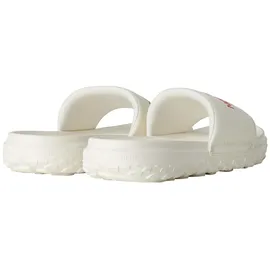 The North Face Never Stop Cush Slide White Dune/Lava Red 42