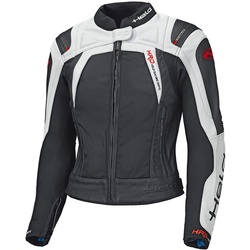 Held Hashiro II Dames Motorfiets Leren Jas, zwart-wit, 36 Voorvrouw