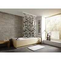 KLEINE WOLKE Duschrollo 53 x 240 cm grau