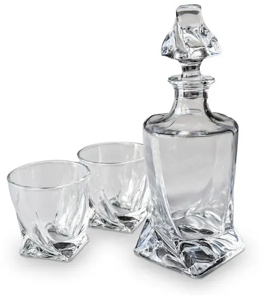 Twisted Decanter Set