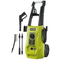 RYOBI Elektro-Hochdruckreiniger RY130PWA, 130 bar Druck, 1600 W, Oberflächenreiniger mit Zubehör
