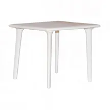 Resol New Dessa Gartentisch 90 x 90 x 74 cm Weiß