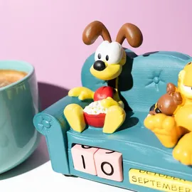 Grupo Erik Garfield 3D Ewiger Kalender Tischkalender 16,6 x 12,5 x 9,3 cm