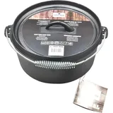 HIT Trading Gusseisen Bratpfanne 25 cm