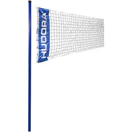 Hudora Netz Tennis/Badminton/Federball/Volleyball höhenverstellbar - Breite 6,0 Meter