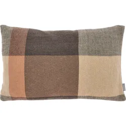 Embrace Dekoratives Kissen 30 x 50 cm braun-orange