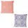 MCW Zierkissen Barock + Blumen 45 x 45 cm Orange