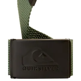 QUIKSILVER Herrengürtel Microfaser grün 100