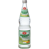 12x 0,7 L. Abenstaler Mineralwasser Naturell Glas Flasche - MEHRWEG mit Kasten