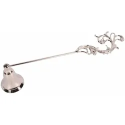 Casa Padrino Barock Kerzenlöscher Silber 30 cm - Barock Accessoires