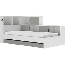 CaliCosy Mid.you 90 x 200 cm Grau/Weiß