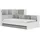 CaliCosy Mid.you 90 x 200 cm Grau/Weiß