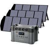 All powers tragbarer Generator S2000 Pro, 1451wh 2400W Ups Powerstation Power bank mit 140W 280W