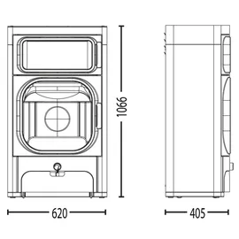 Austroflamm Heidi Back