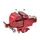 PIHER Schraubstock Gusseisen 65 x 45 x 100 mm rot/silber