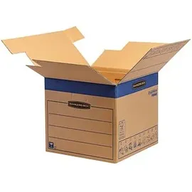 Bankers Box Umzugskartons SmoothMove FastFold 47,0 x 48,0 x 41,2 cm, 5 St.