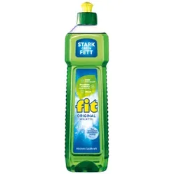 Fit Original Spülmittel, pflanzenbasierte Inhaltsstoffe, Leistungsstarkes Handspülmittel für sauberes Geschirr, 750 ml - Flasche