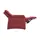 Hukla Sessel Corina Leder 92 x 112 x 90 cm Rot elektrisch
