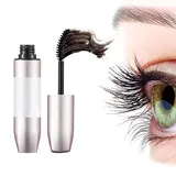 Wekuw Mascara, Wimperntusche Wasserfest Braun Maskara Wimpernserum Hormonfrei Lange Wimpern Panorama Mascara Waterproof Grande Lash Serum Wimpern Primer