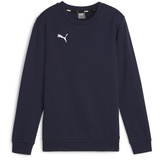 Puma teamGOAL Casuals Crew Neck Sweat Jr Blau, F06