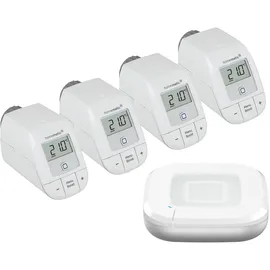 Homematic IP Heizkörperthermostat Starter Bundle Heizen Basic für 4 Heizkörper weiß