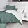 Traumschlaf Tango Gestreift Salbei 200 x 220 cm + 2 x 80 x 80 cm