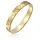 KUZZOI Ringe - Ring Bandring Herrenring Geh�mmert 375er Gelbgold - Gr. 64 MM - in Gold - für Damen