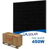 Palettenabnahme Ja Solar 450W Solarmodul Full Black Glas Glas Bifazial JAM54D41