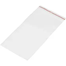 no name p-l Druckverschlussbeutel ohne Beschriftungsstreifen (B x H) 200mm x Transparent Polyethylen