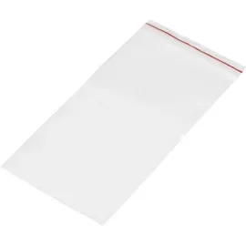 no name p-l Druckverschlussbeutel ohne Beschriftungsstreifen (B x H) 200mm x Transparent Polyethylen