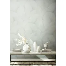 Marburg Blissful Botanics Vliestapete 53 cm x 10 m 0 g weiß 34193