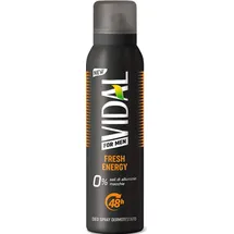 Vidal Fresh Energy Deodorant Spray 48h 3x150 ml